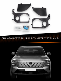 Переходные рамки для линз CHANGAN CS75 PLUS IV 2024-Н.В. 3.0"+MATRIX фото 1
