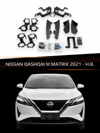 Переходные рамки для линз NISSAN QASHQAI III 2021-н.в. MATRIX фото 1