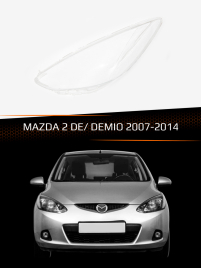 Стекло фары MAZDA 2 DE/ DEMIO (2007-2014) (левое) фото 1