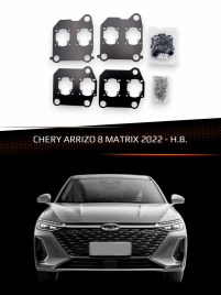 Переходные рамки для линз CHERY ARRIZO 8 2022-Н.В. MATRIX фото 1