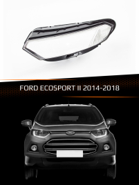 Стекло фары FORD ECOSPORT II (2014-2018) (левое) фото 1