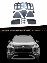 Переходные рамки MITSUBISHI OUTLANDER 4 2021-Н.В. MATRIX фото 1