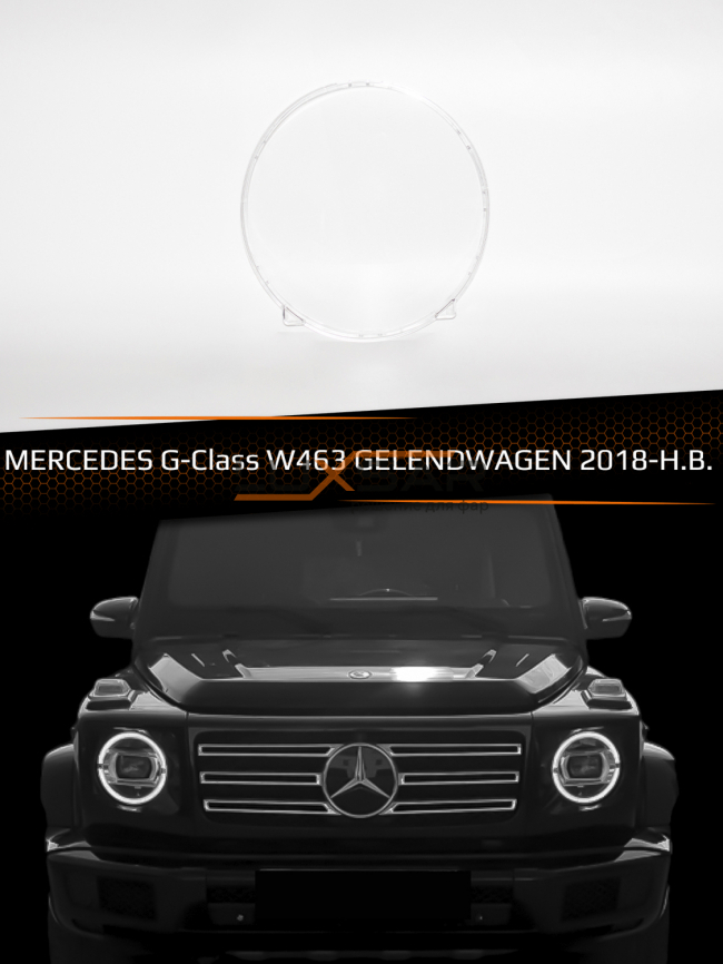 Стекло фары MERCEDES G-Class W463 GELENDWAGEN (2018-н.в.) (левое / правое) фото 1