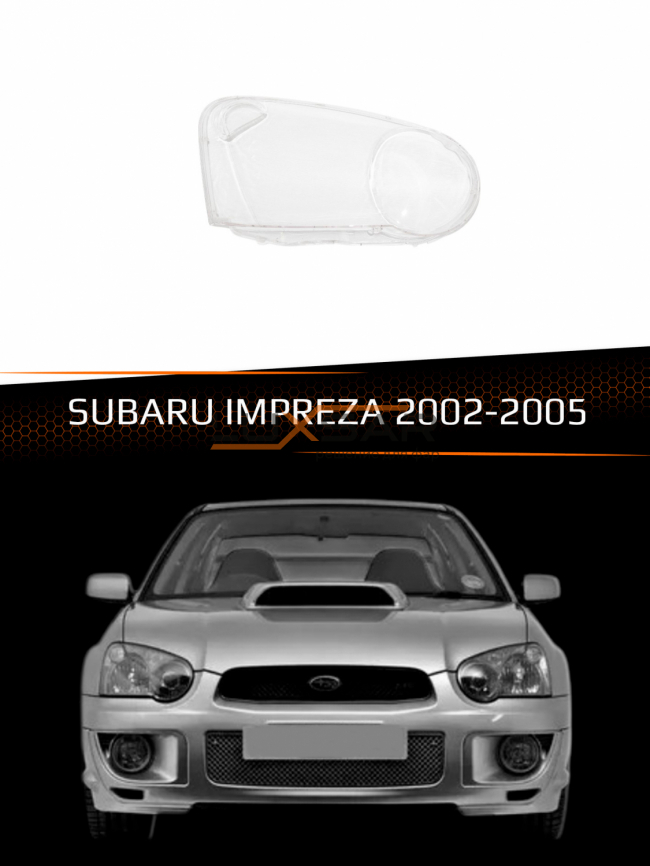 Стекло фары SUBARU IMPREZA (2002-2005) (правое) фото 1