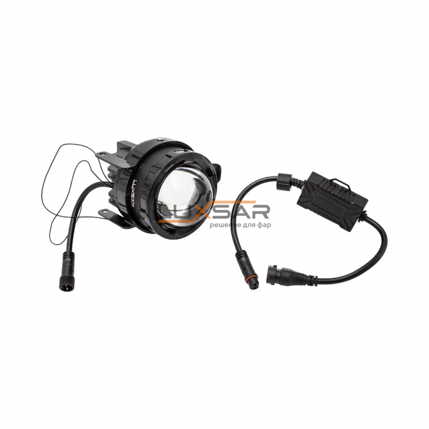 Противотуманные BI-LED линзы LUXSAR X3 CHEVROLET CRUZE 3.0 6000K 120W БЛИЖНИЙ+ДАЛЬНИЙ фото 2
