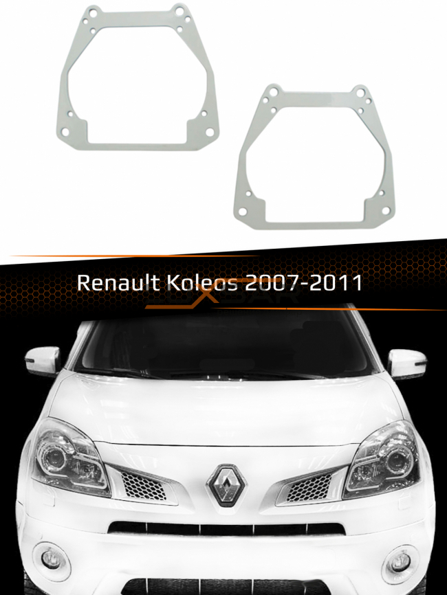 Переходные рамки для линз RENAULT KOLEOS XENON 2007-2011 фото 1