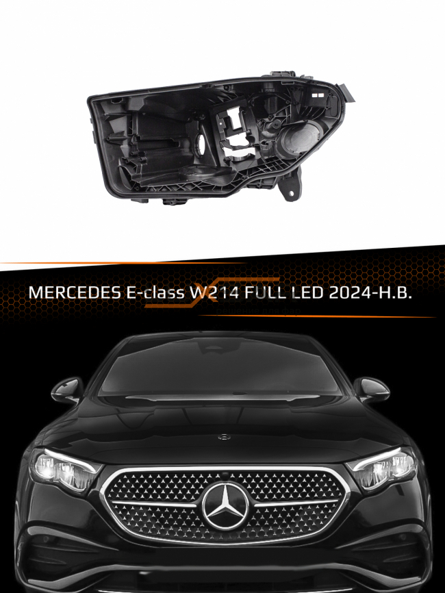 Корпус фары MERCEDES E-class W214 FULL LED (2024-н.в.) (левый) фото 1