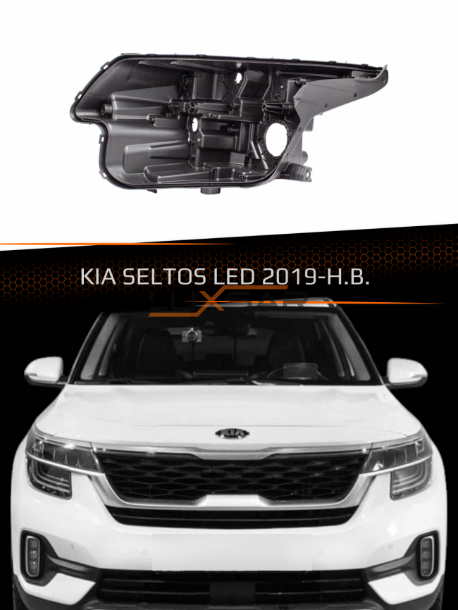 Корпус фары KIA SELTOS LED (2019-н.в.) (левый) фото 1