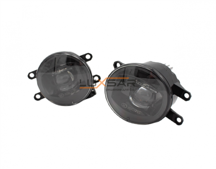 Противотуманные LED фары LUXSAR (креп. TOYOTA) 6000K (к-т 2шт.) фото 1