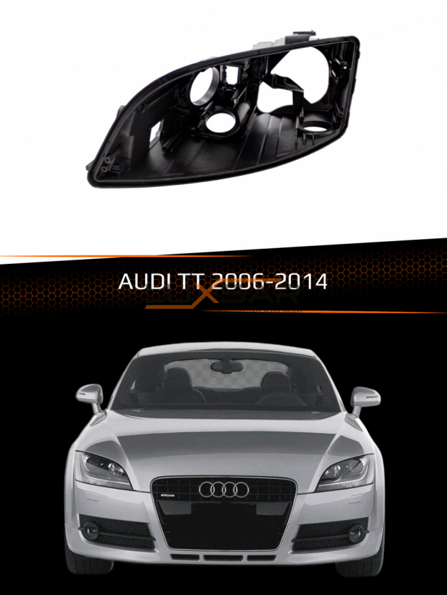 Корпус фары AUDI TT (2006-2014) (левый) фото 1