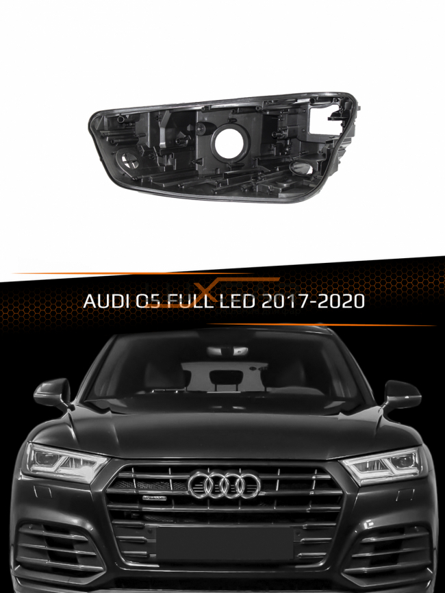 Корпус фары AUDI Q5 FULL LED (2017-2020) (левый) фото 1