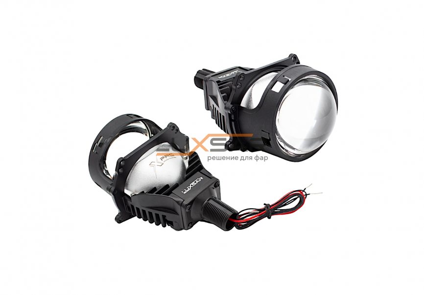BI-LED линза LUXSAR X-PRO 3.0 5000K 48W (к-т 2 шт.) ПРОЗРАЧНОЕ СТЕКЛО фото 8