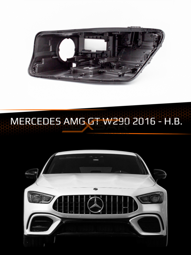 Корпус фары MERCEDES AMG GT W290 (2019-н.в.) (левый) фото 1