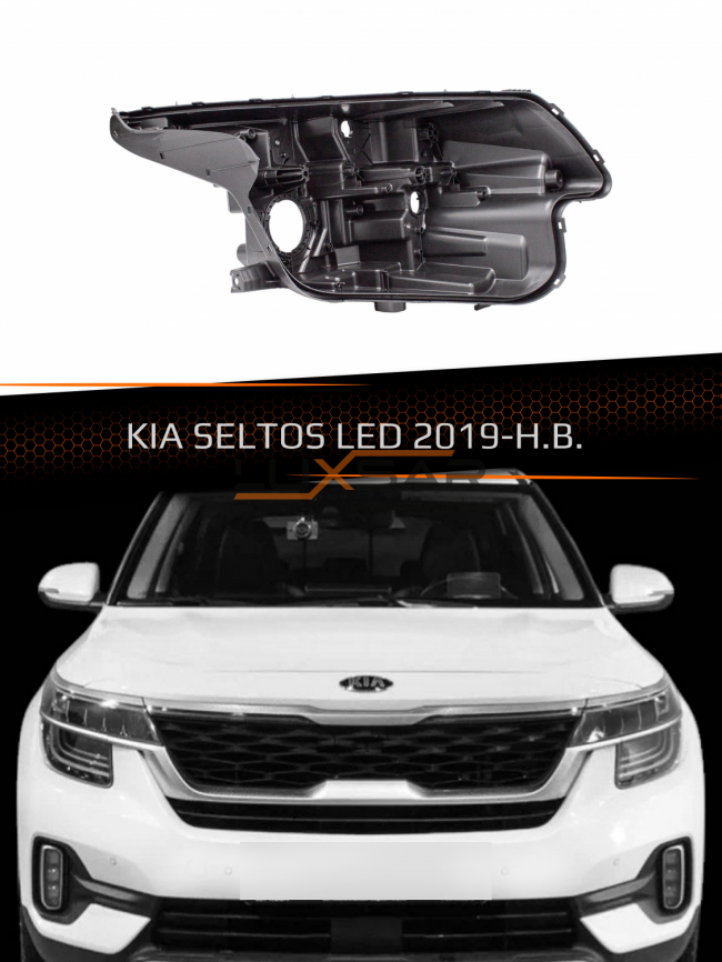 Корпус фары KIA SELTOS LED (2019-н.в.) (правый) фото 1