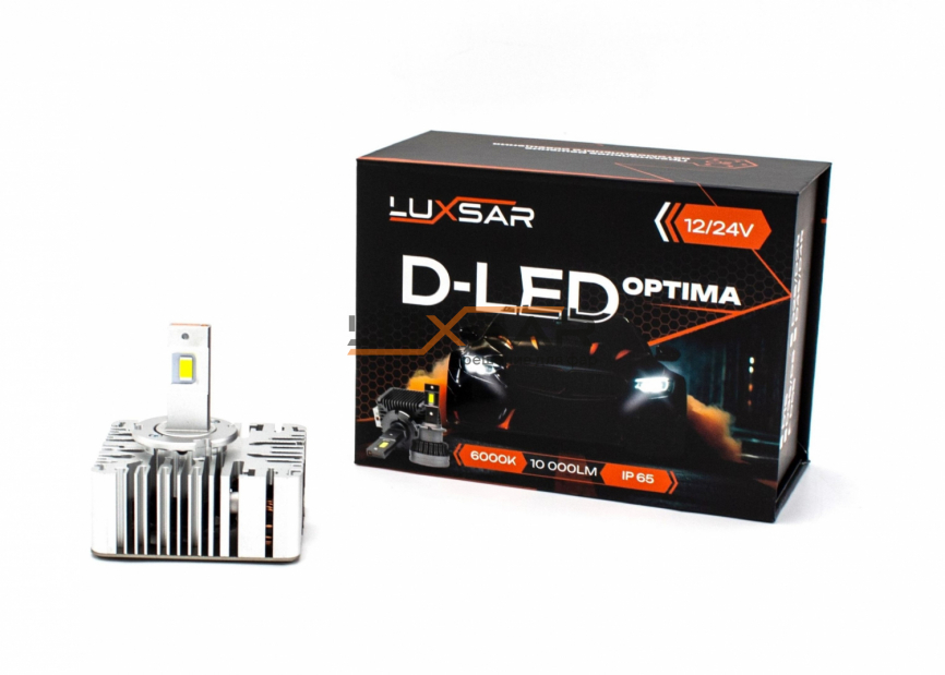 Светодиодные лампы LUXSAR D-LED OPTIMA D5S 10000LM 6000K фото 7