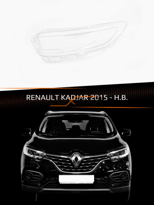 Стекло фары RENAULT KADJAR (2015-н.в.) (левое) фото 1