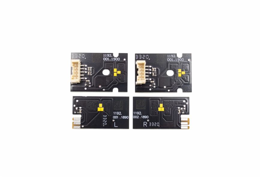 Комплект плата ДХО глазки лимонные BMW 4 G22 G23 20- / M3 G80 LED фото 1