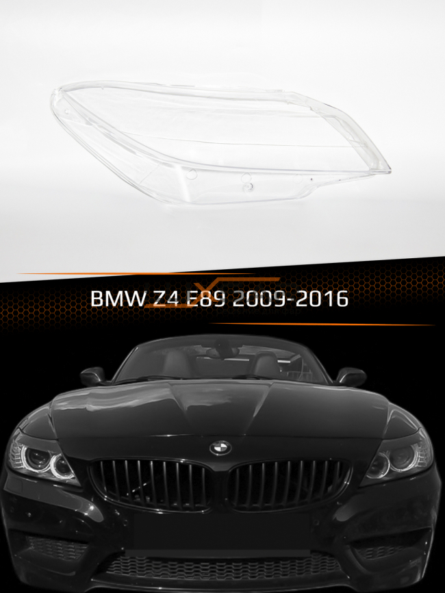 Стекло фары BMW Z4 E89 (2009-2016) (правое) фото 1