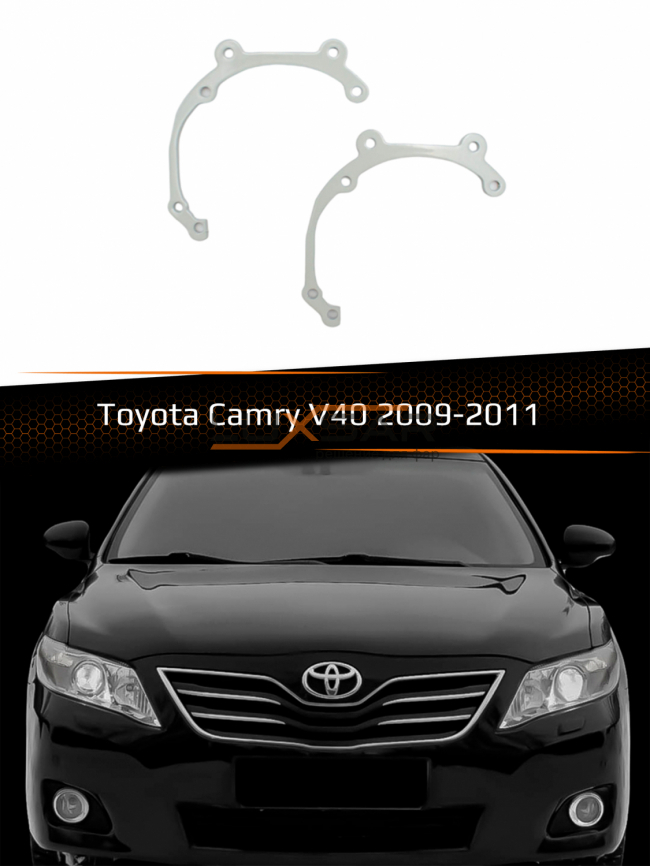 Переходные рамки для линз TOYOTA CAMRY V40 2009-2011 фото 1