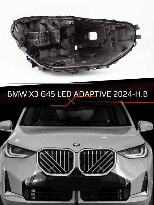 Корпус фары BMW X3 G45 LED ADAPTIVE (2024-н.в.) (правый) фото 1