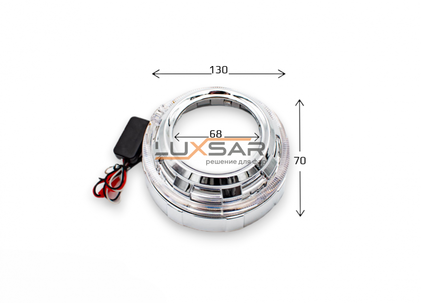Маска для линзы №8 LAND ROVER LED 3.0 фото 2