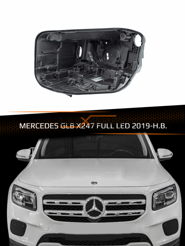 Корпус фары MERCEDES GLB X247 FULL LED (2019-н.в.) (левый) фото 1