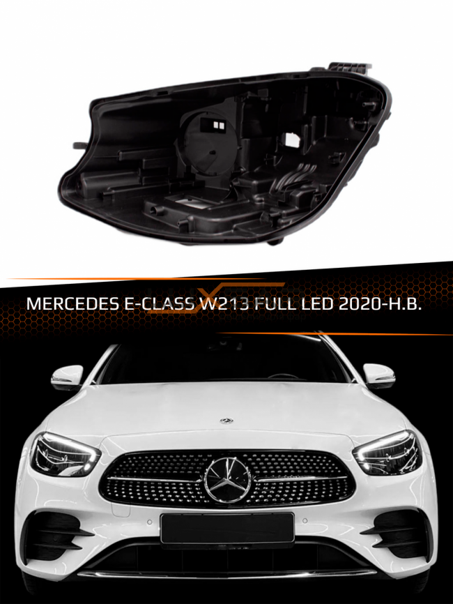Корпус фары MERCEDES E-class W213 FULL LED (2020-2024) рестайлинг (левый) фото 1