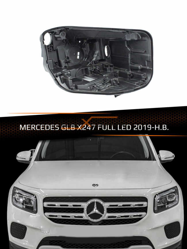 Корпус фары MERCEDES GLB x247 FULL LED (2019-н.в.) (правый) фото 1