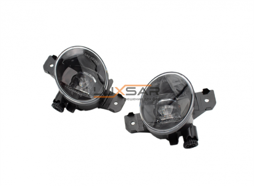 Противотуманные LED фары LUXSAR (креп. NISSAN/INFINITI) 6000K (к-т 2шт.) фото 1