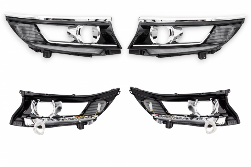 Комплект для установки линз в фары TOYOTA LAND CRUISER PRADO 150 2017-2023 фото 1